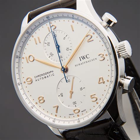 iwc portugieser automatic chronograph|iwc portugieser chronograph.